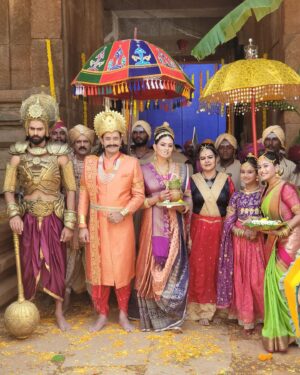 Veena Ponnappa Instagram - Festival times ❤️🧡🩷🩵💙💚 #ugadi #gudipadwa #pongal #yugadi #instagood #instagram #actressnagashree #udhoudhoshreerenukayallamma #starsuvarna