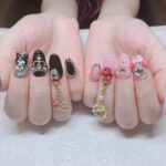 Venus Palermo Instagram - Thank you @sugarplum_nail_salon 🥺💕 #jiraikei #landminestyle #landminegirl #jirainails #地雷系　#地雷ネイル