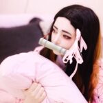 Venus Palermo Instagram - A soft pink kind of Nezuko ❤️ Which demon slayer character would you want to be? 👀