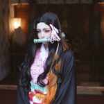 Venus Palermo Instagram - Bamboo is super strong and hard to break. Be like bamboo 🎋　 #cosplay #cosplayer #anime #cosplaygirl #cosplayersofinstagram #manga #cosplayers #cosplayphotography #animecosplay #art #cosplaying #kawaii #makeup #otaku #photography #costume #cute #cosplays #cosplaymakeup #nezuko #nezukokamado #nezukocosplay #demonslayer #demonslayercosplay #kimetsunoyaiba #kimetsunoyaiba