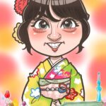 Venus Palermo Instagram - I had a caricature drawn of me on my coming of age ceremony hahahaha Does it look like me? 👀