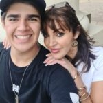 Verónica Macías Instagram - Visitando a mi hijo!!!! @theandimacias