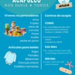 Verónica Macías Instagram - Ayudemos!! Gracias Aquaclyva @aquaclyvaoficial #Acapulco