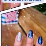 Verónica Macías Instagram - Amo la Navidad!!!🎄 #lovechristmas #uñas #uñasnavideñas #nails #christmas #christmasnails