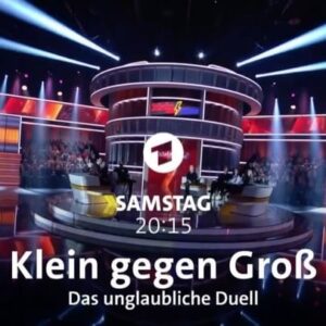 Veronica Ferres Instagram - Morgen Abend, am Samstag gibt es eine neue Folge #KleingegenGross im Ersten. 
Unsere kleinen Stars mit wirklich beeindruckenden Fähigkeiten und Begabungen fordern wieder tolle prominente Gäste in 10 spannenden Duellen heraus. 
#HeinoFerch
#AdeleNeuhauser
@guidomariakretschmer 
@veronicaferres 
@moritzbleibtreu 
@jandelayofficial 
@wigaldboning 
@janjosefliefers 
@joefraser1 
@clemens_schick 
Schaust du dir die Show morgen Abend an?