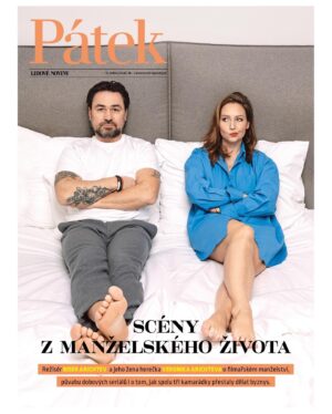 Veronika Arichteva Instagram - Děkujem @lidovky a @janzatorsky že jsme si mohli s manželem chvíli pohovět v posteli bez syna. 

Rozhovor o našem rodičovství, filmařským manželství a snech je od rána v trafikách. 

@biser.a.arichtev
