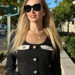 Veronika Mindal Instagram - With sunshine in my pocket, and style in my soul, I'm ready to conquer the world. Style inspiration by @chanelofficial Dress @alexiaadmor Shoes @karllagerfeld Bag, sunglasses, and jewelry by Chanel Follow for more fashion inspiration and my music. . . . #actress #model #maturemodel #singer #songwriter #Hollywood #LosAngeles #NewYork #Paris #Milan #Artist #Instagram #Instastyle #tattooedgirl #Insta #mature #fashion #design #fashiondesign #Interiordesign #macys #певица #актриса #Norstrom #Macy’s #fashionblogger