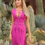 Veronika Mindal Instagram - Furthermore, a pink outfit is great when selecting an attire for a genuinely important occasion. . . Bag @chanelofficial Dress @herveleger #actress #model #maturemodel #singer #songwriter #Hollywood #LosAngeles #NewYork #Paris #Milan #Artist #Instagram #Instastyle #tattooedgirl #Insta #Bloomingdale #dress #mature #fashion #design #fashiondesign #macys #певица #актриса #Fashionblogger #veronikamindal