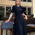 Veronika Mindal Instagram - A little experimenting using a polka dot dress and pin-up style accents. i’m not sure I can make it since I look to serious? What do you think? . . . Look by #calvinklein shoes #ralphlauren . Follow for more tips about style, music, acting . . . #actress #model #maturemodel #singer #songwriter #Hollywood #LosAngeles #NewYork #Paris #Milan #Artist #Instagram #Instastyle #tattooedgirl #Insta #Bloomingdale #dress #mature #fashion #design #fashiondesign #macys #певица #актриса #Fashionblogger #veronikamindal