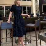 Veronika Mindal Instagram - A little experimenting using a polka dot dress and pin-up style accents. i’m not sure I can make it since I look to serious? What do you think? . . . Look by #calvinklein shoes #ralphlauren . Follow for more tips about style, music, acting . . . #actress #model #maturemodel #singer #songwriter #Hollywood #LosAngeles #NewYork #Paris #Milan #Artist #Instagram #Instastyle #tattooedgirl #Insta #Bloomingdale #dress #mature #fashion #design #fashiondesign #macys #певица #актриса #Fashionblogger #veronikamindal