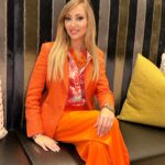 Veronika Mindal Instagram - Too cool for mellow yellow, rocking orange instead! After moving to Orange county, I’m became in love in orange color 🍊 Blazer & bracelet by #ralphlauren Pants by #hugoboss Belt by #versace Follow for more fashion and music inspiration #actress #model #maturemodel #singer #songwriter #Hollywood #LosAngeles #NewYork #Paris #Milan #Artist #Instagram #Instastyle #tattooedgirl #Insta #Bloomingdale #dress #mature #fashion #design #fashiondesign #macys #певица #актриса #Fashionblogger #veronikamindal