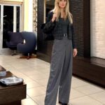 Veronika Mindal Instagram - Design is a constant challenge to balance comfort with luxe, the practical with the desirable.Trying to balance a beautiful feminine look in a minimalistic style. Palacio pants - my new passion. . . . Pants @massimodutti Jacket and bodysuit @nicolemillernyc Boots @marc.fisher Belts @michaelkors Backpack @stefanel_official . . . . . #actress #model #maturemodel #singer #songwriter #Hollywood #LosAngeles #NewYork #Paris #Milan #Artist #Instagram #Instastyle #tattooedgirl #Insta #Bloomingdale #dress #mature #fashion #design #fashiondesign #macys #певица #актриса #Fashionblogger #veronikamindal