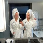 Veronika Nízlová Instagram – Pražíme sa v našej milovanej Prahe❤️🙏🏻 @theemblempraguehotel