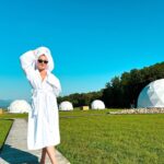 Veronika Nízlová Instagram - Krasny vylet za nami🤍 Dakujeme @glampingresort.sk za uzasny zazitok, kopec oddychu☀️🙏🏻 Stany funguju celorocne, urcite prideme vyskusat aj v zimnom obdobi❄️⛄️