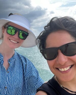 Vicci Martinez Instagram - Happy Birthday @emilytarver !!! You are a sunshine☀️☀️☀️with 🌈🌈🌈sprinkles on top!!! I love you so much, and I’m so grateful for all that you bring into my life. Especially that ☀️on a ☁️day❤️❤️❤️! Happy bday babe-your the best! 
Oh and of course-happy bday to daddy Emily @tarver3 ! Yes, they share a bday yall!!! Always a good time around this time a year with these 2!! ❤️❤️❤️