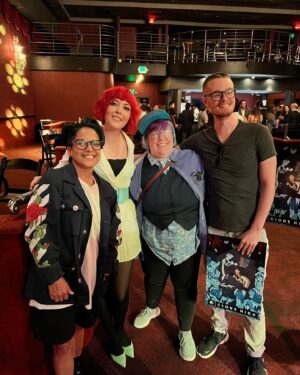 Vicci Martinez Instagram - The #clonehigh premiere in LA was a blast and I can’t wait for you all to see it too!!! May 23 on @hbomax Thank you @ericarivinojahollywood for your 💛 and everyone else on the team who gave me the opportunity to bring Frida BACK to life! 🧬 🌹 🎨