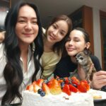 Vichuda Pindum Instagram - 🎂สุขสันต์วันเกิดนะคะพี่โก้ ขอให้พี่โก้มีความสุขมากๆนะคะ♥️ ขอบคุณที่ยังรักและเอ็นดูหนูเหมือนเดิมไม่เคยเปลี่ยนไปเลย รักนะคะ♥️