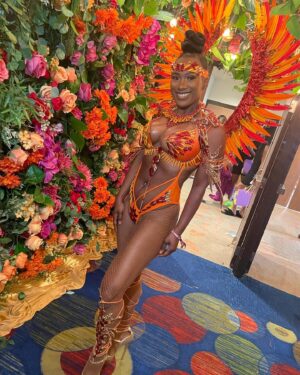 Vicky Jeudy Instagram - Ready for the ROADDDD!!!! 

#TrinidadCarnival #TribeCarnival