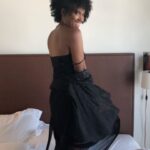 Vicky Jeudy Instagram - Make it #Fashion 😩😩😩. BTS! #VickyJeudy #NaturalHair