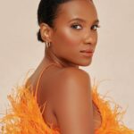 Vicky Jeudy Instagram – Feather in the wind… #VickyJeudy