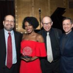 Vicky Jeudy Instagram - Thank you Volunteer Lawyers for the Arts @VLANY the Creative Champion of the Arts Award. I love that @vla_newyork that individual artists and arts organizations deserve access to dedicated legal representation and advocacy to ensure that their voices are heard and their interests are protected. Thank you for your passionate work. Hair @yessthehairartist Stylist/Makeup @maritzaguerrier Photo @michaelostuniimages @vla_newyork