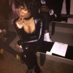 Vicky Jeudy Instagram - Flashback Friday | My very first time at #TheBlondsNY presentation. Such an amazing time. XOXO 💋 #VickyJeudy #OITNB #FBF