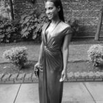 Vicky Jeudy Instagram - "Sleep all day dance all night"-Halston #vickyjeudy