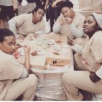 Vicky Jeudy Instagram – Why do we look so gangster? 😂 Reminds me of set it off.