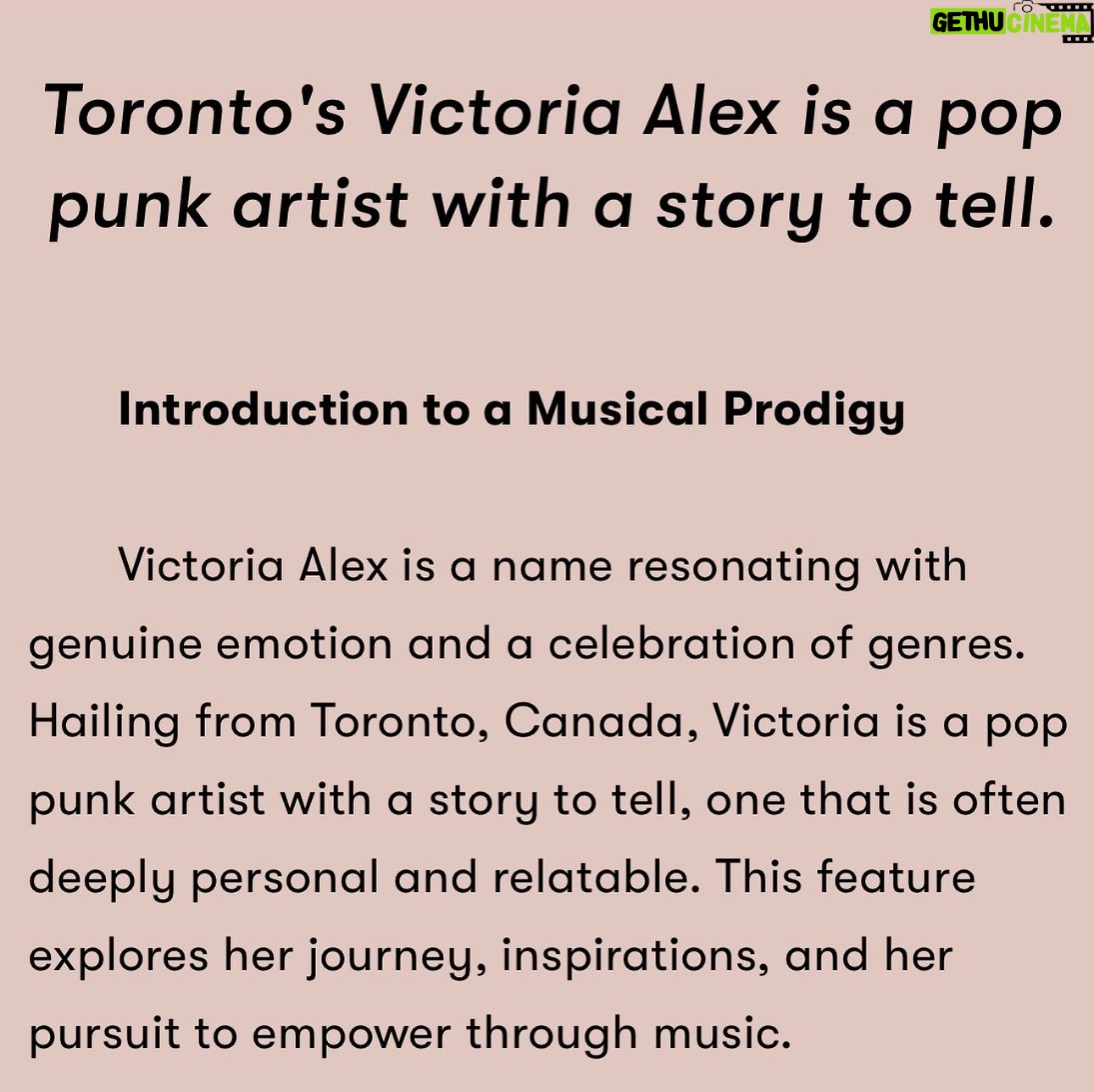 Victoria Azevedo - 1.4K Likes - I'm so grateful! Thank you @notion for featuring my music and recognizing my artistry!!!
Thank you to my fans
And my team!!
Iove being on this journey with you!
EP 2024! ❤️🔥❤️🔥❤️🔥
link to the article in my bio:)
#poppunk
#torontomusic
#grateful