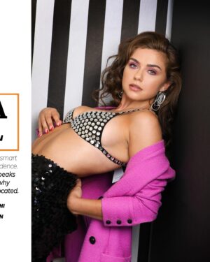 Victoria Konefal Instagram - I’m sorry! Not everybody fits in the bad bitch genre- It’s a genre! Not everybody fits on the rastaa ⚡️✨ 
.
.
thank you for the incredible interview I had a blast 🙏🏼 @magazinecenterstage