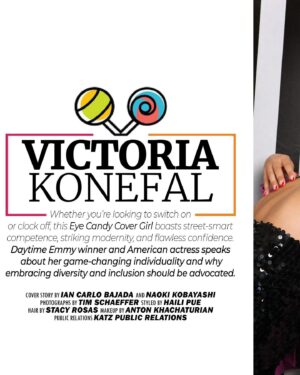 Victoria Konefal Instagram - I’m sorry! Not everybody fits in the bad bitch genre- It’s a genre! Not everybody fits on the rastaa ⚡️✨ 
.
.
thank you for the incredible interview I had a blast 🙏🏼 @magazinecenterstage