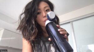 Victoria Park Instagram - caught hydrating in her natural habitat #zoomlife