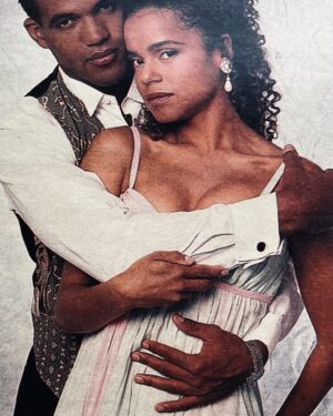 Victoria Rowell Instagram - #flashbackfriday #neilwinters #dru  #lovestory #diversity in #daytime