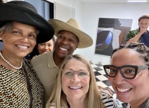 Victoria Rowell Instagram - Great time @slauson.malone @jaspermarsalis #art exhibition @kristinakitegallery w/friends @burkemgmt @iamnicolechilders @dendrietaylor
