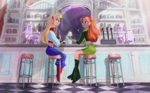 Victoria Ying Instagram - Is it time for milkshakes with friends? Early concepts for DC Superhero girls! #dcsuperherogirls