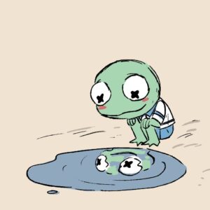 Victoria Ying Instagram - Baby Kermit is so cute! Throwback to 2021.