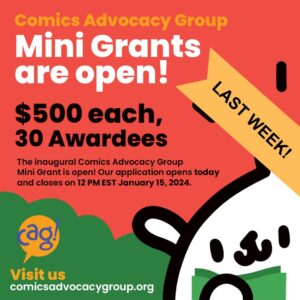 Victoria Ying Instagram - Our mini grant applications are still up and open to all US based artists and writers! Please apply! We want to give you money! Repost please! And if you don't need a grant, consider giving! 
#artistgrant #artistgrants #comics #webcomics #graphicnovels
