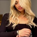 Victoria Baldesarra Instagram - GRWM x @myfahlo & their new Sloth animal tracking bracelet 🦥 So excited to be to apart of the Fahlo fam and to be supporting baby girl Calypso. With 10% of profit going back to conservancies to protect wildlife, you get to track real life animals, while rocking a really cute bracelet! #myfahlo