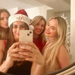Victoria Baldesarra Instagram – We’re on our best behavior, Santa’s watching 🧑🏼‍🎄❤️🎄