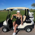 Victoria Baldesarra Instagram – I think I’ll stay 🏜️⛳️🏀🌙🩵