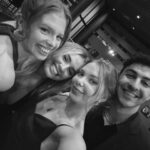 Victoria Baldesarra Instagram - @kinomakesmovies a night to remember ❤️‍🔥 wowowow so proud of you @britmacrae @darilfannin & all the others involved in making last nights gala happen. So much love for the both of you! PS. I really just wanna be that dog in my next life & be carried around events in a purse (see last slide) Red carpet photos by @acgphotos Dress by @heiressbeverlyhills