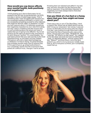 Victoria Baldesarra Instagram - So excited to share my cover for the @sophialiamag 7th issue 🩷
It was such an honor sitting down with Sophia and Meli to discuss my career thus far & my mental health journey. Thank you for giving me the space and platform to discuss such important topics, truly means so much to me! 
Interviewed by @sophiallia @meli.perron 
Creative designer @michellearnusch 
Cover photo & interview photos @acgphotos