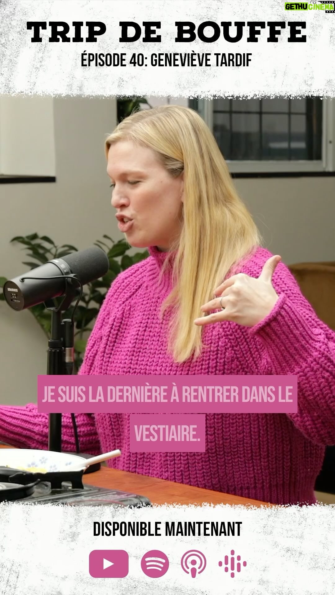 Victoria Charlton Instagram - On a eu le privilège de recevoir @gentardif1 au podcast ❤️ Elle nous raconte un événement un peu particulier qu’elle a vécu au début de sa carrière…