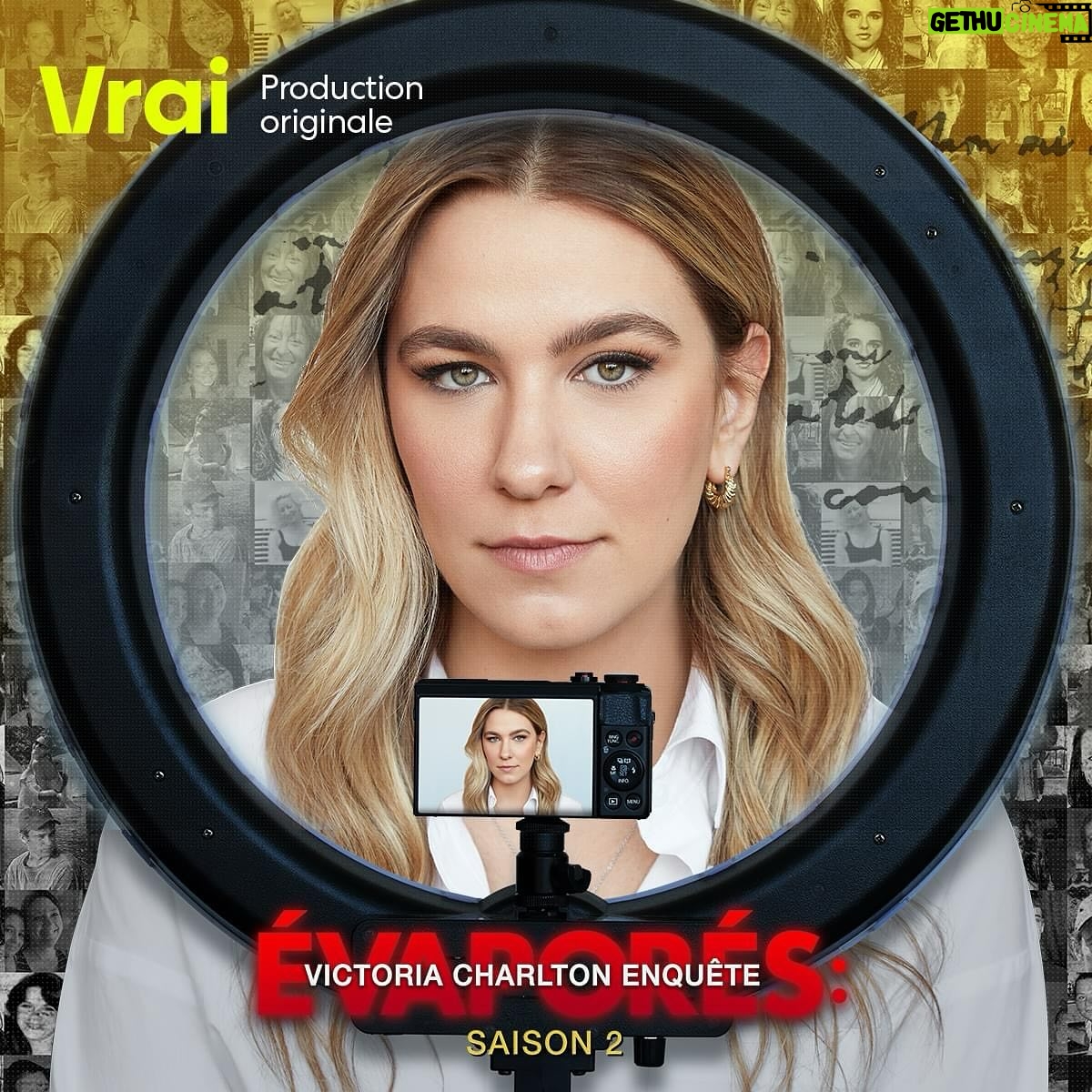 Victoria Charlton Instagram - En ligne sur @vrai.ca dès le 20 février ! ❤️🕵🏼♀️ @_urbania