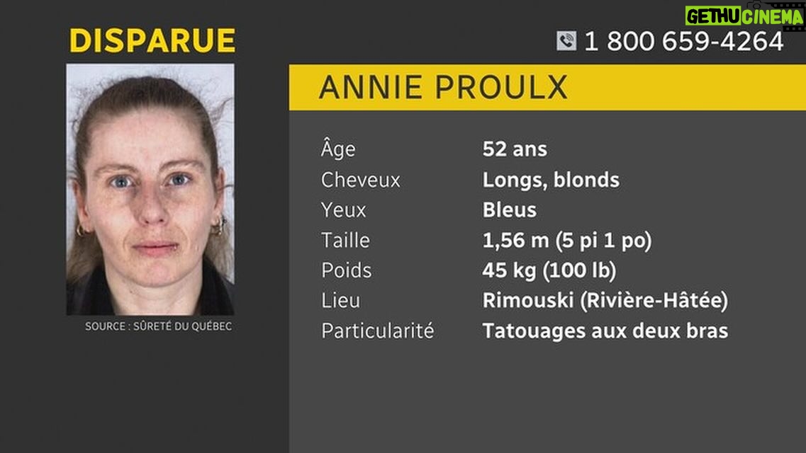 Victoria Charlton Instagram - Annie Proulx, mère de 2 enfants, a disparu en novembre 2007. Depuis ce jour, sa famille la cherche.❤️🩹 Aidez-nous à partager cette affiche
