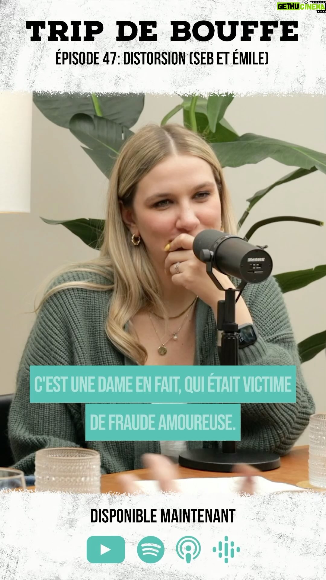 Victoria Charlton Instagram - Seb et Emile nous raconte comment ils ont (presque) résolu un crime avant la police 😳 Cette semaine dans l’avant-dernier épisode de la saison, on reçoit @distorsionpodcast 🖤 On parle de podcasts, de True Crime et du web! C’était super!