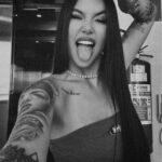 Victoria Macan Instagram - Fate loves the fearless 🫀 #tattoogirl #alternative #fearless