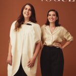 Victoria Martín Instagram - Os juro que esta vez no es un montaje. Nos han hecho estas fotos en @voguespain porque les hemos hecho el lío. Miradme bien y no se os olvide esta imagen, porque es posible que no volváis a verme con una camisa planchada nunca más. Qué guay compartir esto con @percebesygrelos. Nos lo pasamos muy bien creyéndonos modelos, por un segundo conseguimos el que es nuestro sueño: VIVIR DE NUESTRO FISICO.