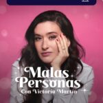 Victoria Martín Instagram – Malas Personas acaba de ganar un Ondas a mejor vídeo podcast y así estábamos en @livingprodu , casi nos cagamos vivos. Un proyecto hecho con gente que es la mejor y con la que currar es un sueño. Gracias @podimo_es y @podiumstudios por confiar en este proyecto y poner monedas. 💜💜💜💜

 Toda la peñita que somos en malas (los mejores) 

Produccion: @nachoppardo @fotolatria @dianadelu 
Guion: @guille_magan @lulagomezfem 
Realización y postpo: @_mx.visuals_ @sergiowoodprint 
Padre Carmen: @carmenromp 
Vestu: @perle.rebecca 
Maquillaje: @almudenagarbel 
Redes sociales: @susisga 
Fotos promocionales: @carlosvillarejo
En colaboración con: @agenciadegenyas 
En T1: @beapolom @marisa_perez_76 @yunezchaib 

Y también todas las personas que han pasado por el podcast a contar cuando fueron más gusanas.