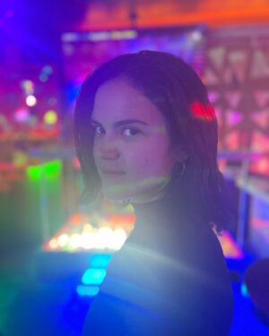 Victoria Moroles Instagram - Right before we hit the living room dance floor 

Looking at @jess_m_garcia behind that camera ⚡️